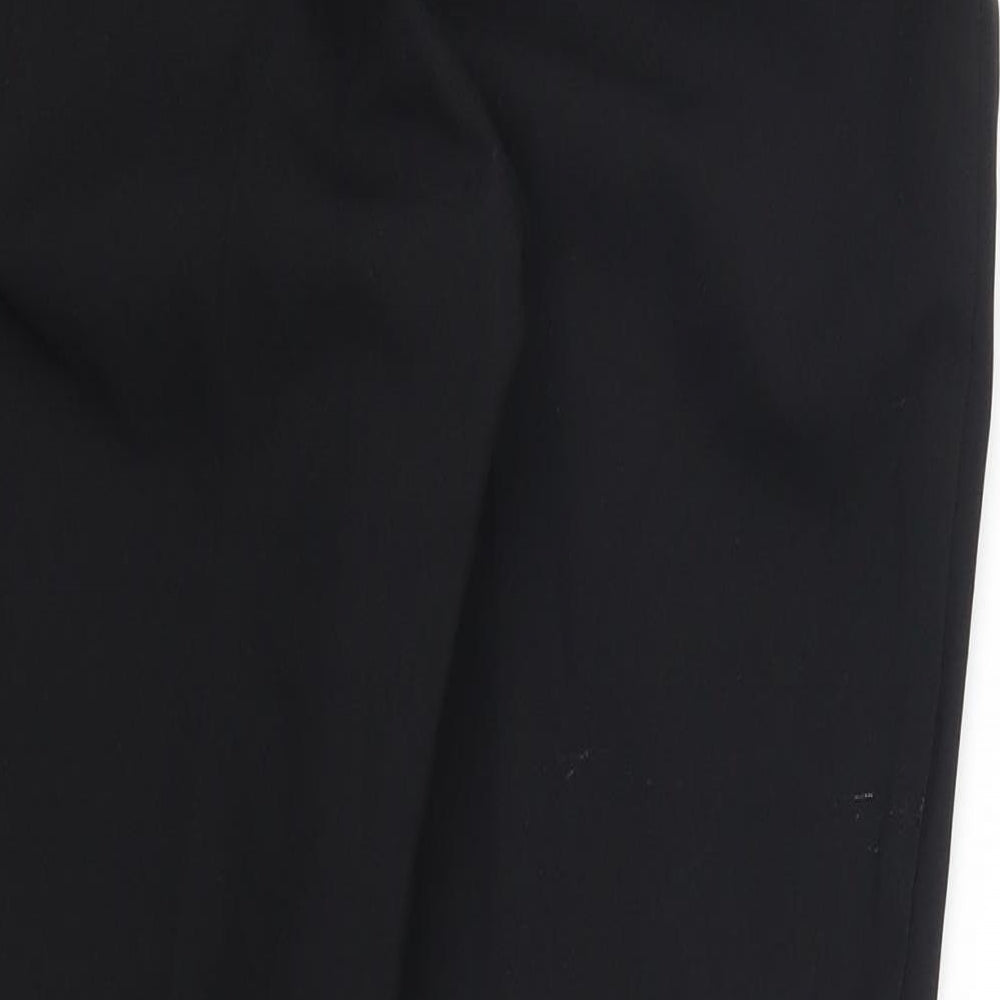 Womens UK Size 8 ASOS Regular Fit Black Trousers