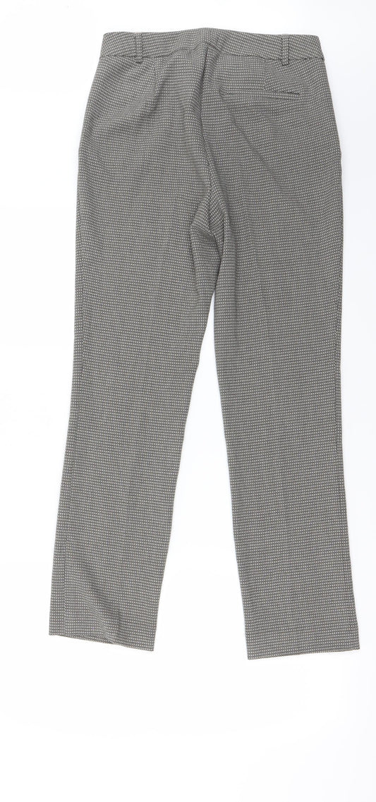 Womens UK Size 10 Marks and Spencer Regular Fit Grey Trousers