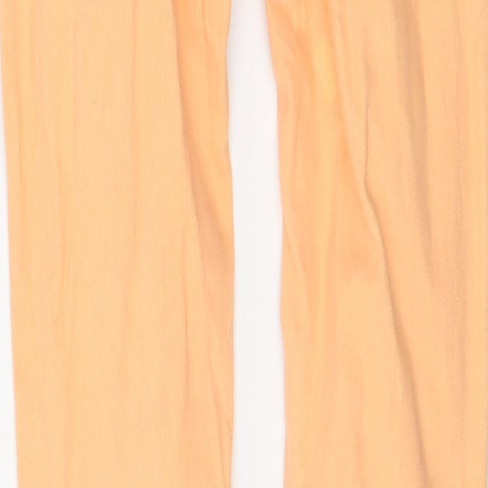 Suteblanco Jeans Womens Orange Denim Skinny Jeans Size 6 L29 in