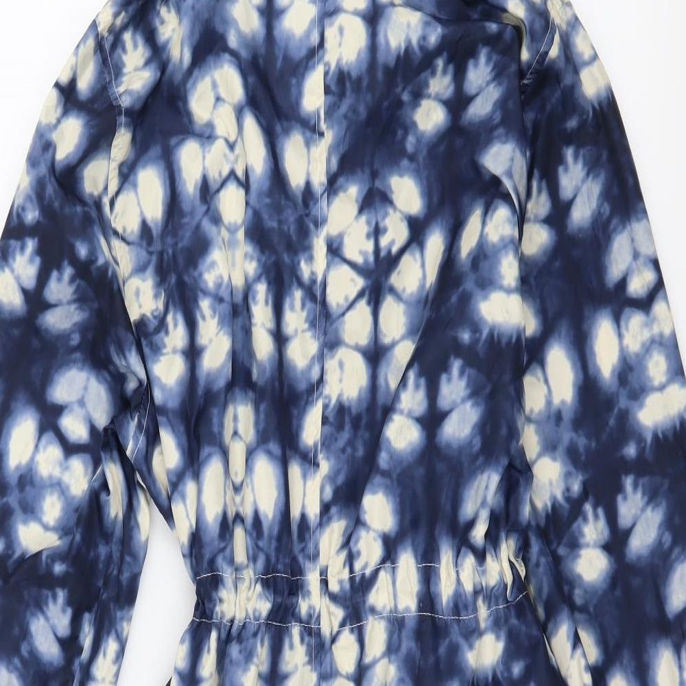 Womens UK Size 10 Atmosphere Blue Parka Coat