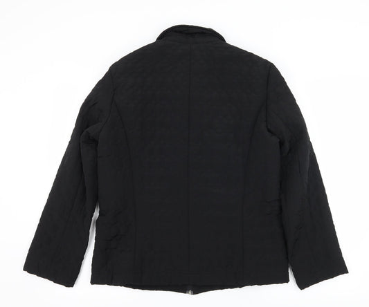 Womens UK Size S YBC Black Jacket