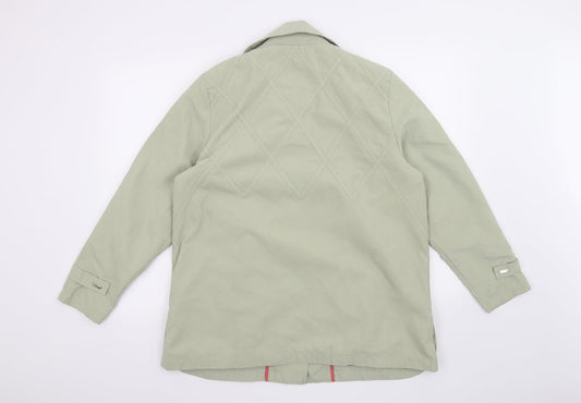 Damart Womens Green Jacket Size 16