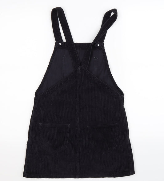 Topshop Womens Blue Corduroy Mini Size 4