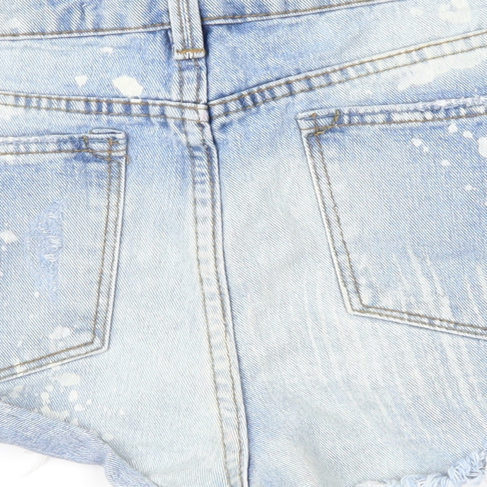 denim co Womens Blue Denim Hot Pants Shorts Size 8