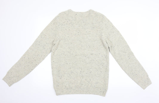 Primark Mens Beige   Pullover Jumper Size M