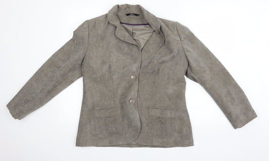 Womens UK Size 18 BM Beige Overcoat