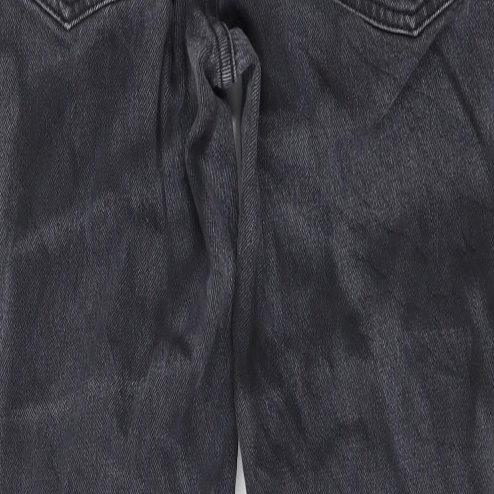 Topshop Womens Black Denim Skinny Jeans Size 28 L25 in