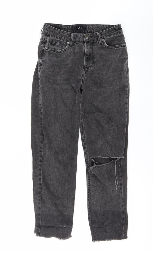 Mens UK Size 26 bog Regular Fit Skinny Black Jeans