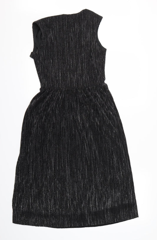 Paraphrase Womens Black Fit & Flare Size XS