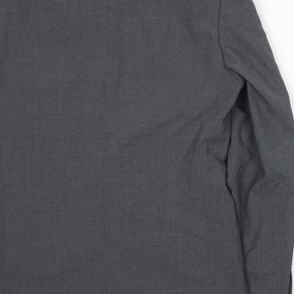 Mens UK Size XL Preworn Regular Grey Suit Jacket