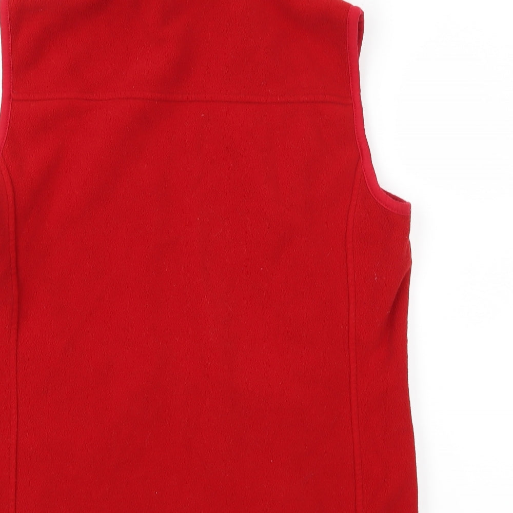 Womens UK Size 10 BM collection Red Gilet