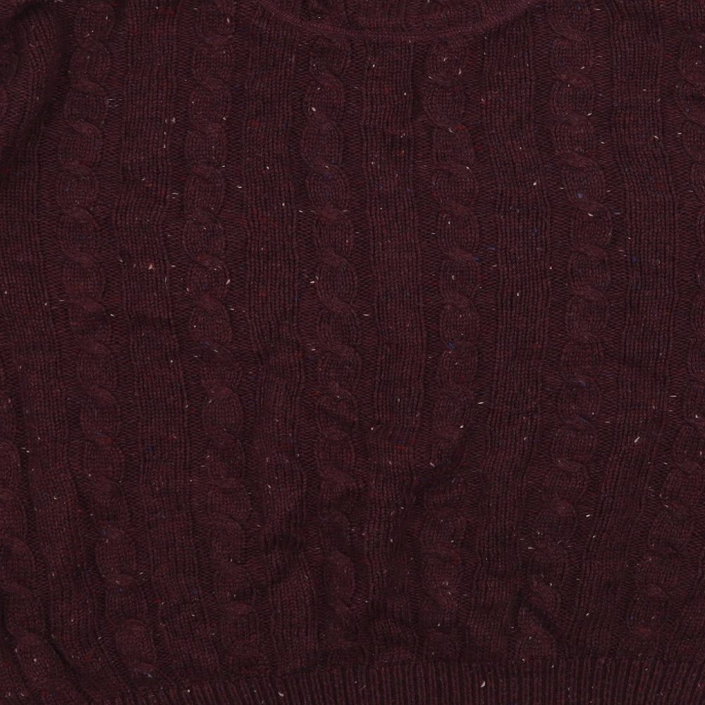 St George Mens Red Pullover Jumper Size M