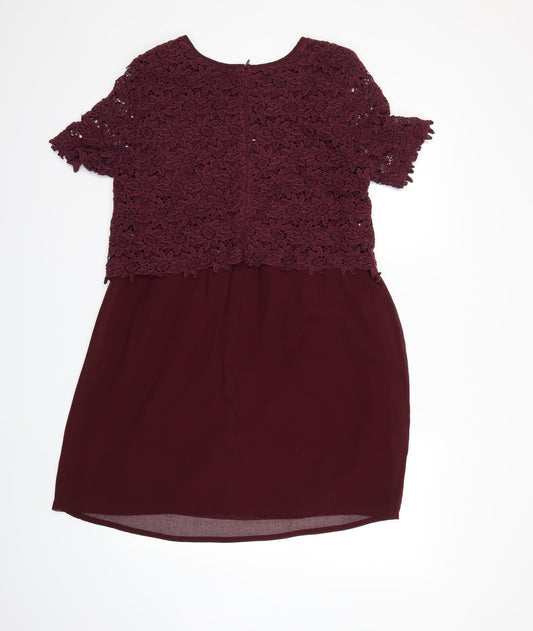 Red Herring Womens Red Shift Size 14