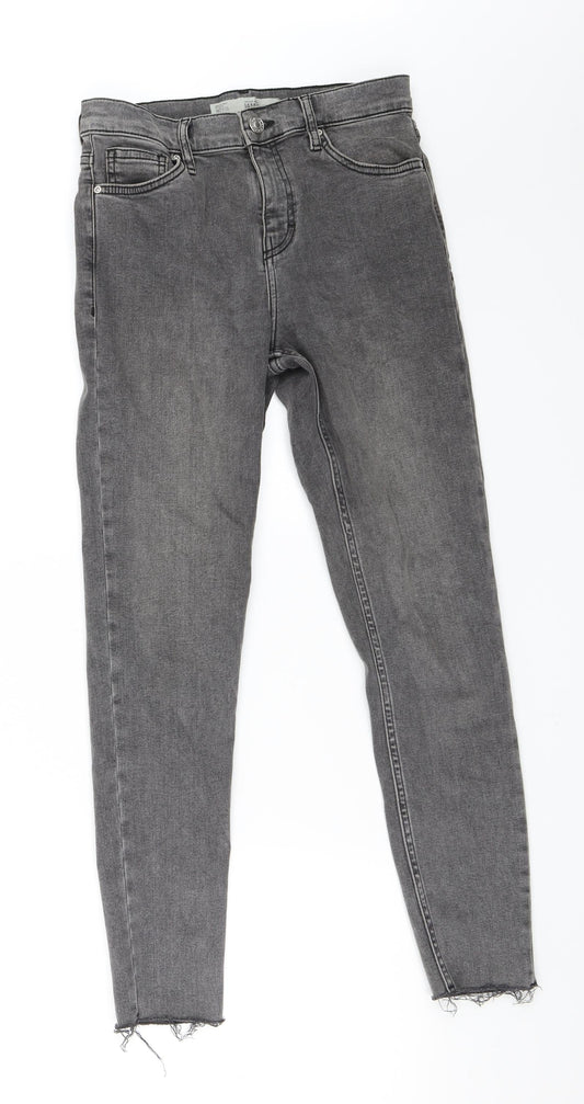 Womens UK Size 25 in Topshop Regular Fit Skinny Grey Jeans