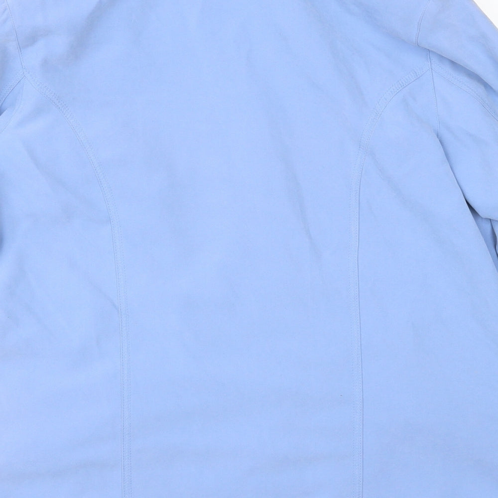 Womens UK Size 10 Klassik Blue Overcoat