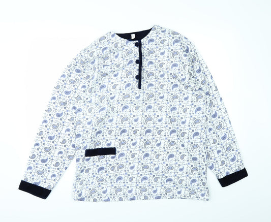 Preworn Womens White Pullover Jumper Size S