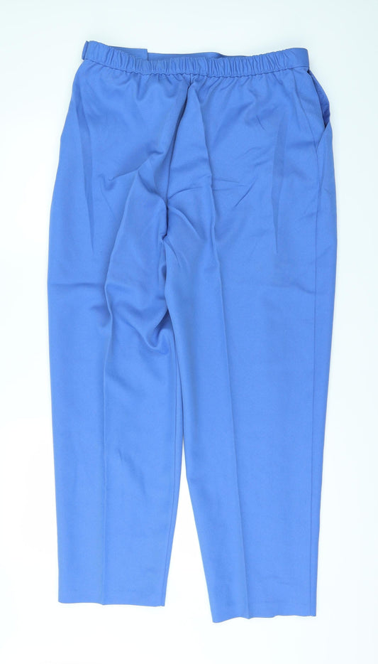 Womens UK Size 20 Slimtru Regular Fit Blue Trousers