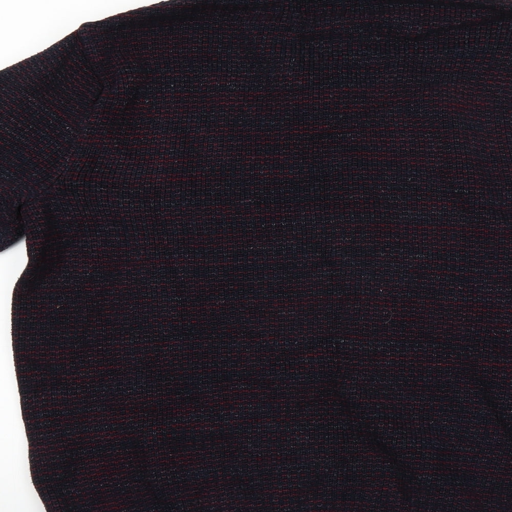 Marks and Spencer Mens Multicoloured Pullover Jumper Size M