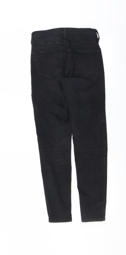 Topshop Womens Black   Skinny Jeans Size 26 in L32 in