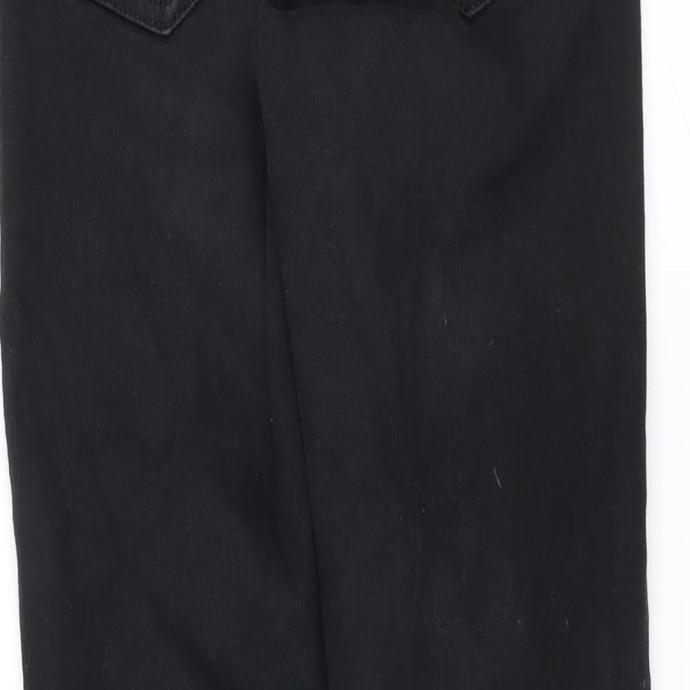 Topshop Womens Black Skinny Jeans Size 26 in L32 in