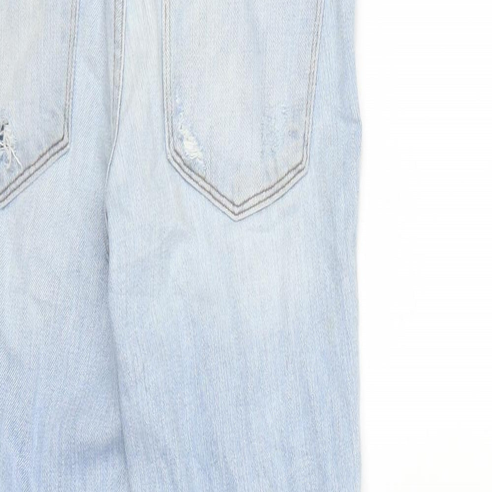 Womens UK Size 26 in Preworn Regular Fit Skinny Blue Jeans