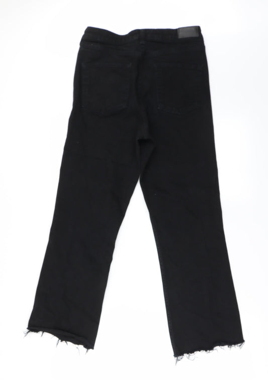 BDG Womens Black Straight Jeans Size 26 in L25 in