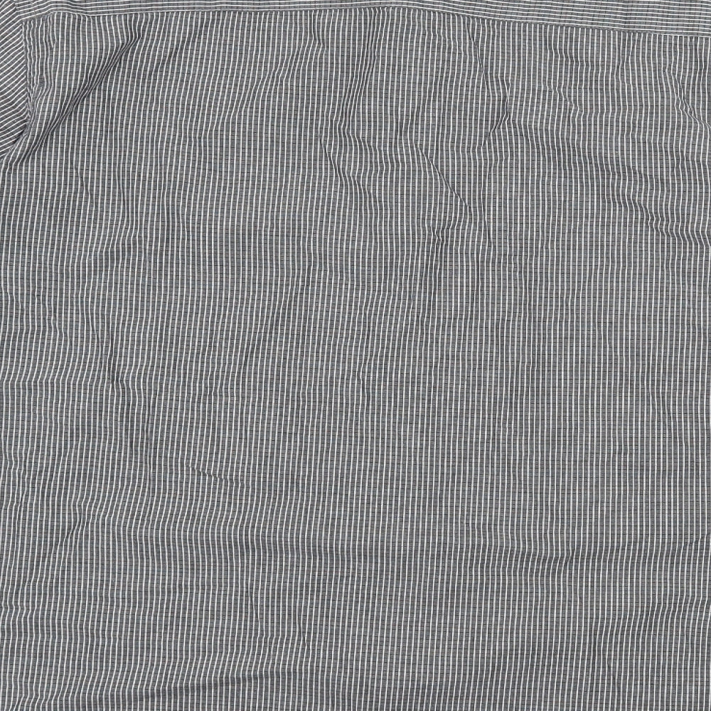 Sandstone Mens Grey Check Button-Up Size L