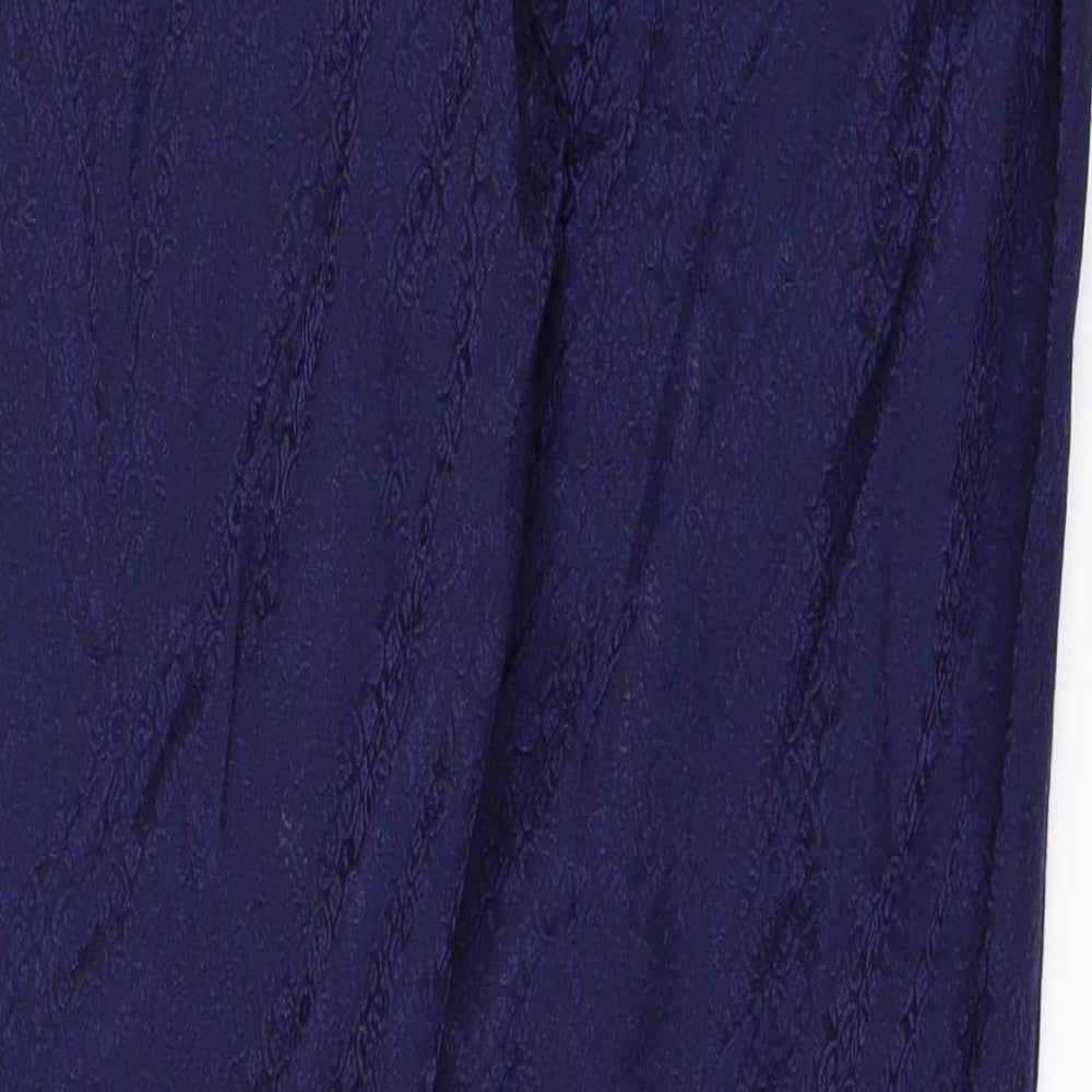 George Womens Purple Trousers Size 8 L26 in