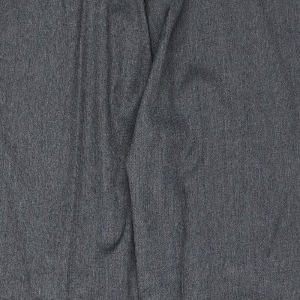 Mens UK Size 28 buisness solutions Regular Fit Grey Trousers