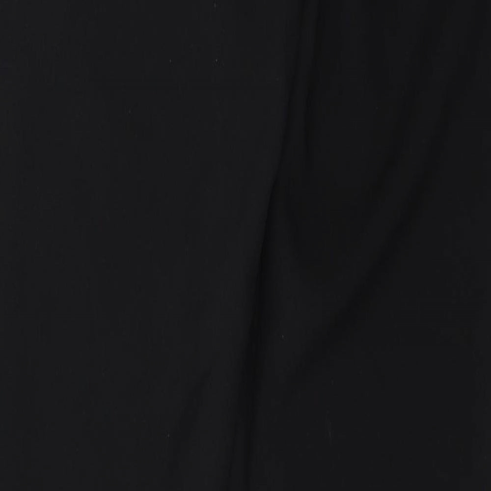 Womens UK Size 12 Atmosphere Regular Fit Black Trousers