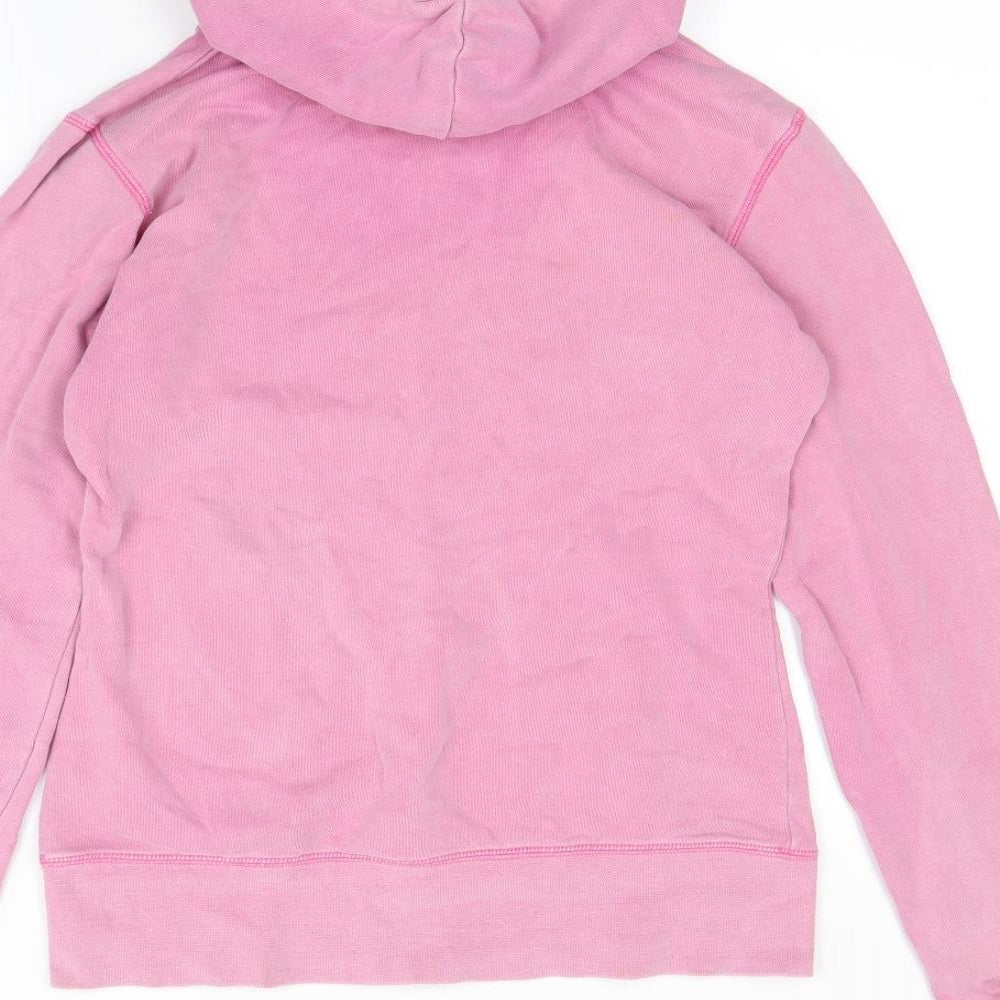 H&M Womens Pink Pullover Hoodie Size S