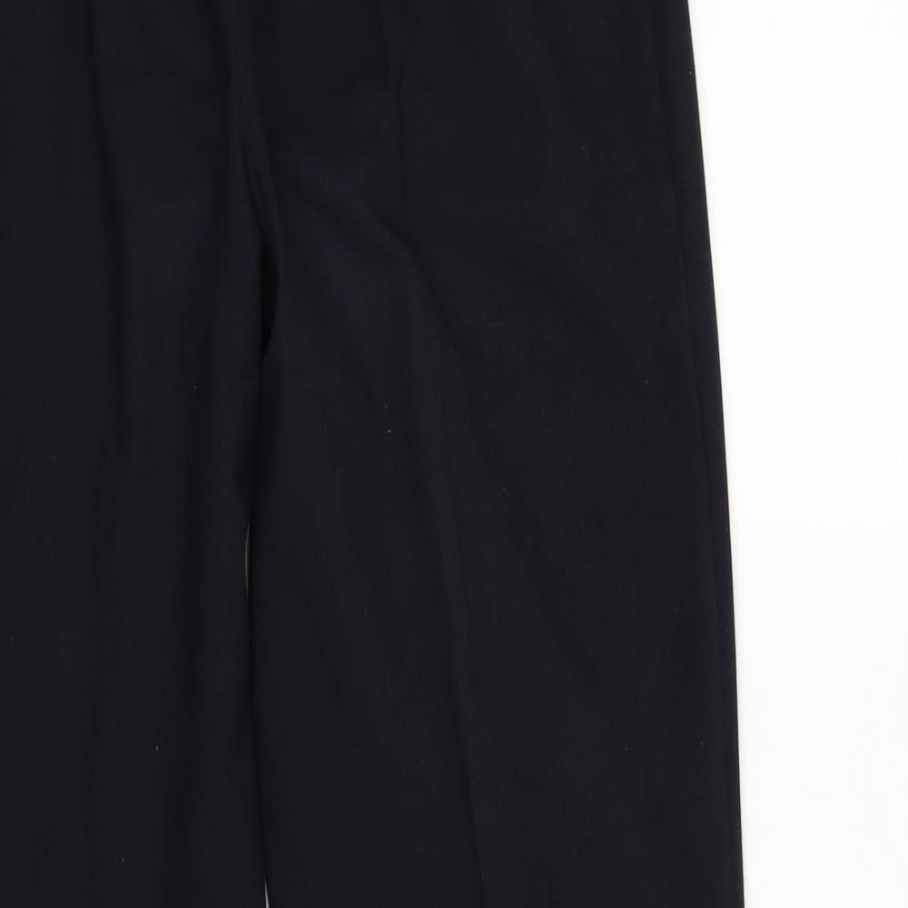 marks and Womens Blue Dress Pants Trousers Size 12 L27 in - work office formal