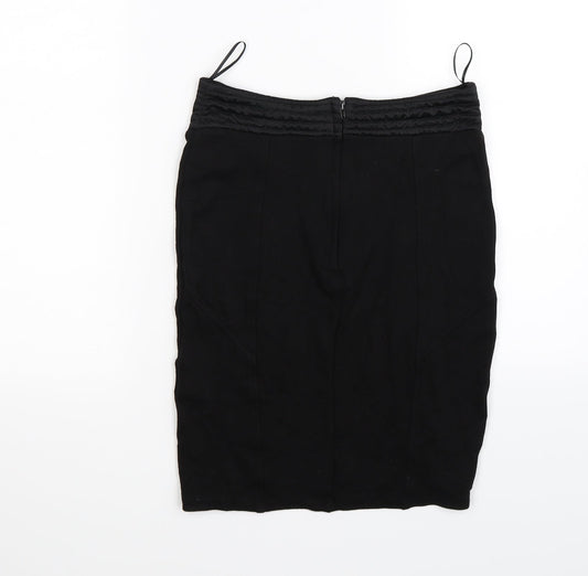 H&M Womens Black Striped  Straight & Pencil  Size 8