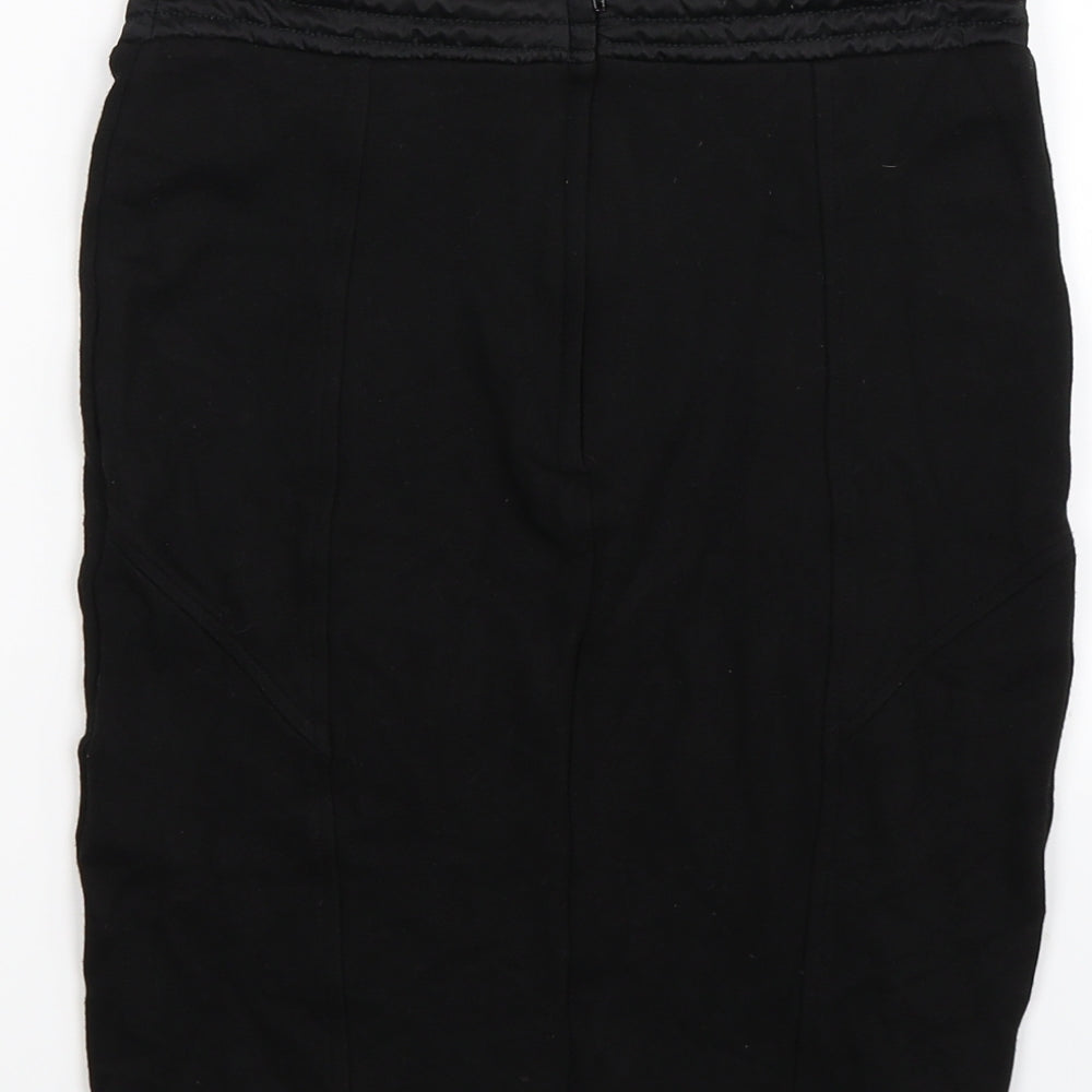H&M Womens Black Striped Straight & Pencil Size 8