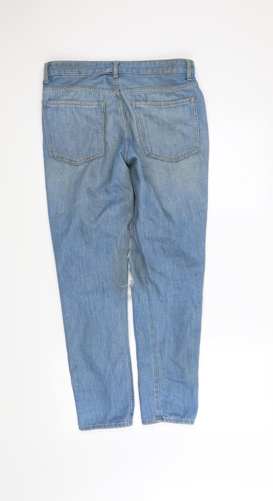 FOREVER 21 Womens Blue Skinny Jeans Size 28 L30 in