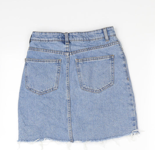 deniem co Womens Blue   Hot Pants Shorts Size 8