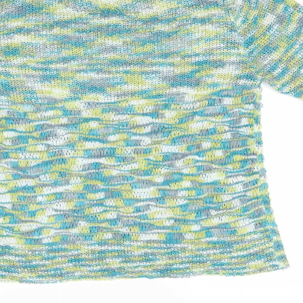 Just Elegance Womens Multicoloured Pullover Jumper Size M