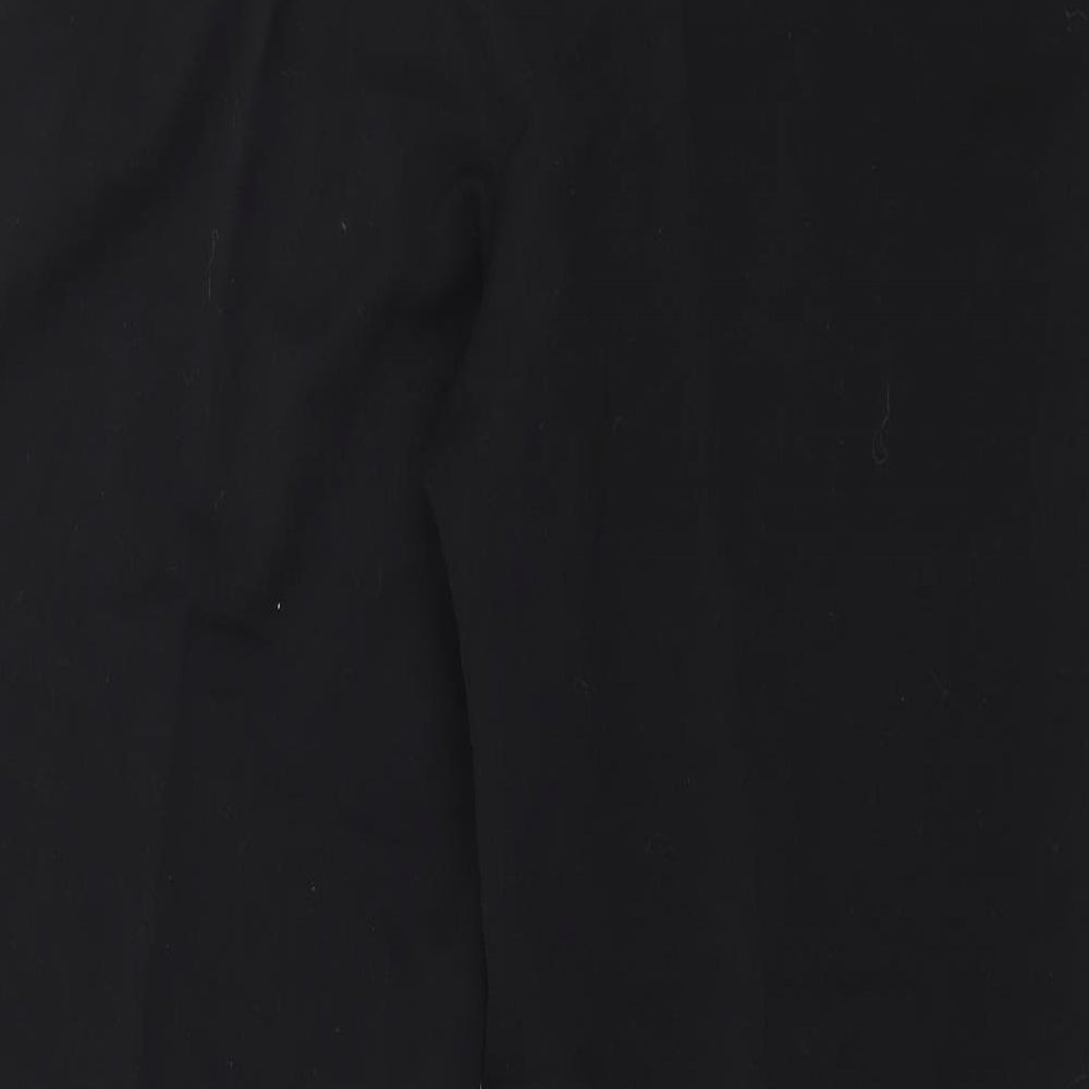 Womens UK Size 20 Oscar B Regular Fit Black Trousers