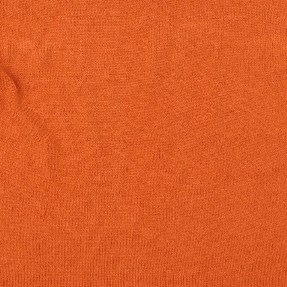 Anna Rose Womens Orange Pullover Jumper Size L