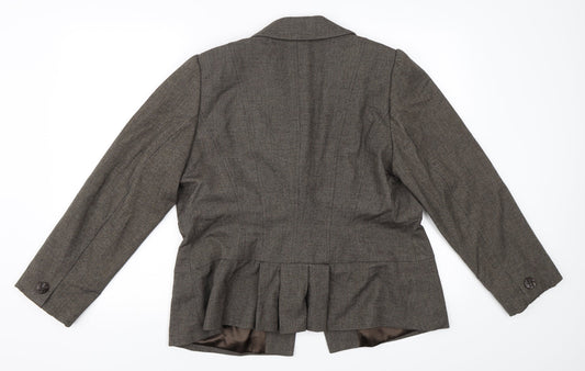 Womens UK Size 10 Per Una Brown Jacket