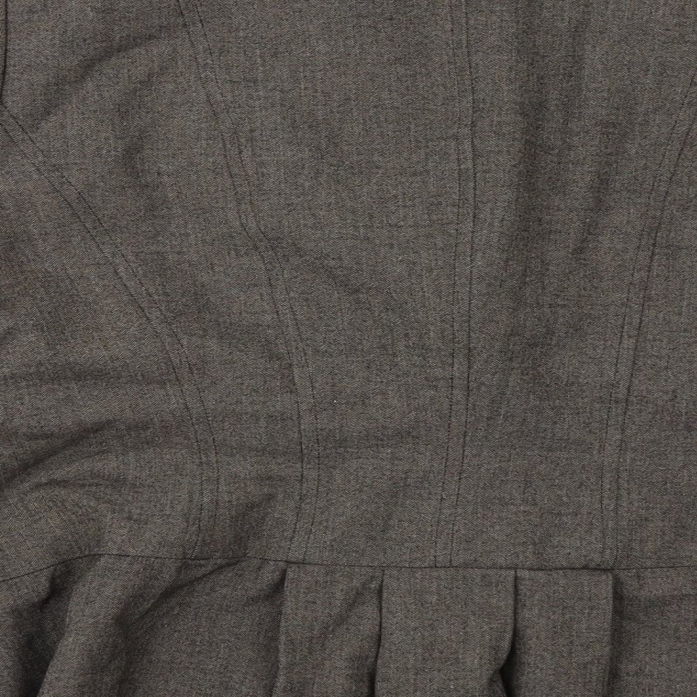 Womens UK Size 10 Per Una Brown Jacket