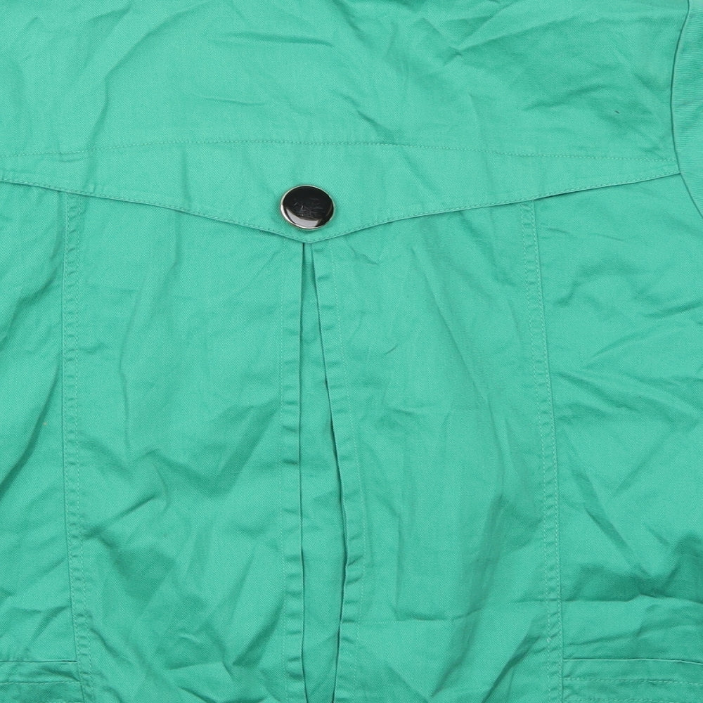 Womens UK Size L VERO MODA Green Jacket