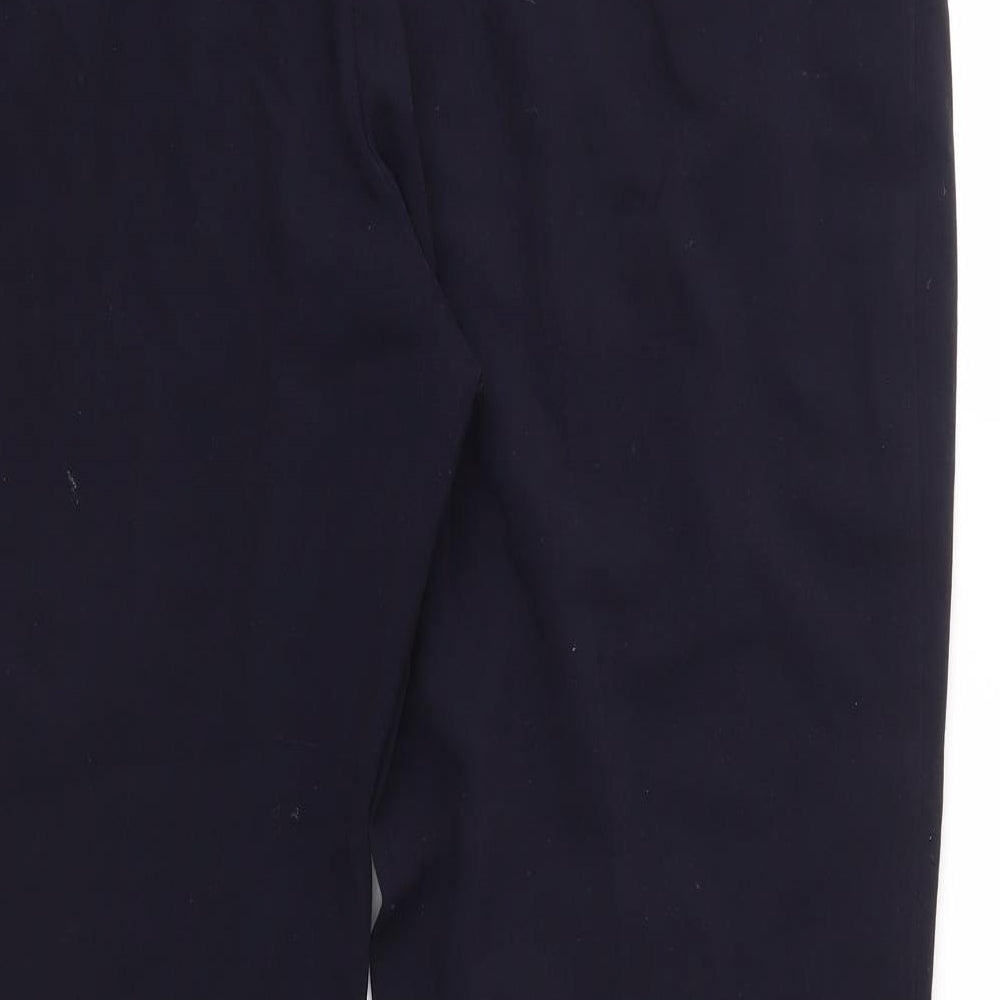 Warehouse Womens Blue Trousers Size 16 L28 in