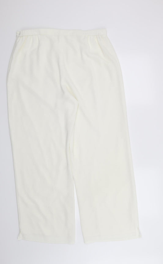 Womens UK Size 36 in Preworn Regular Fit Beige Trousers
