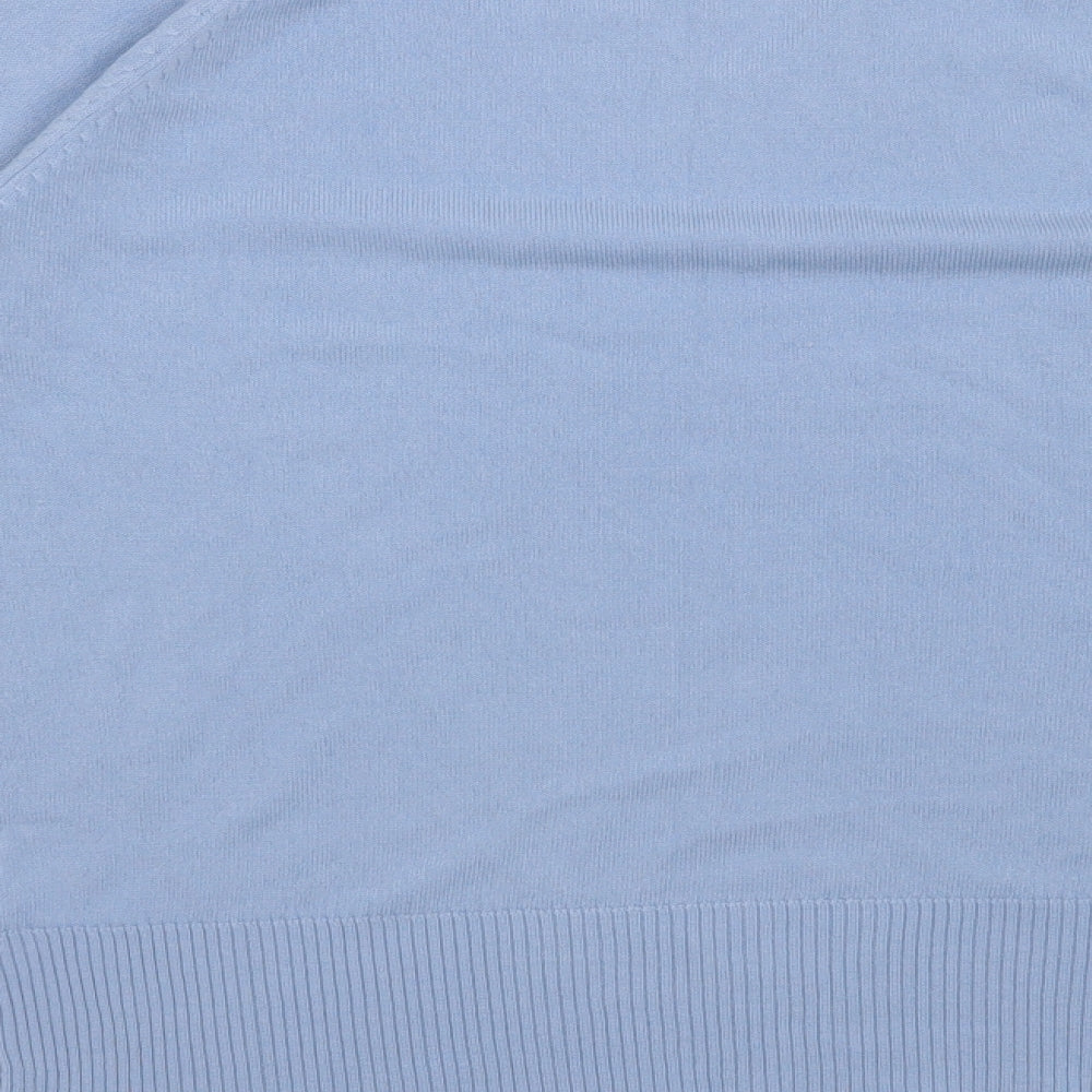 Classic Womens Blue Pullover Jumper Size M