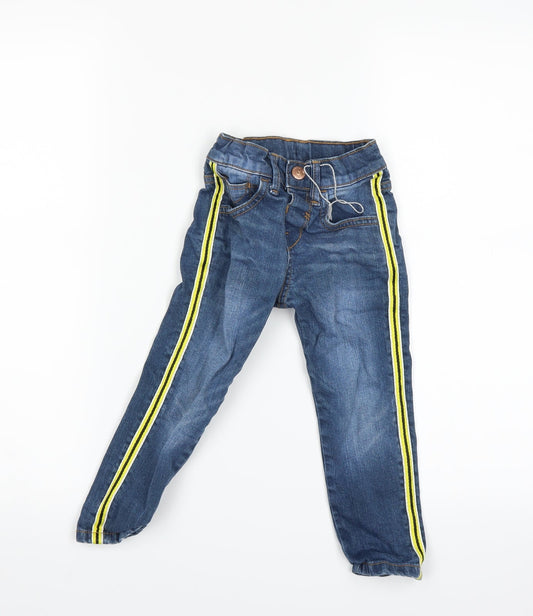 Mothercare Boys Blue Straight Jeans Size 2 Years