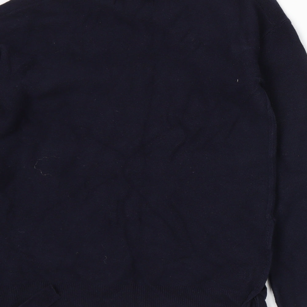 Marks and Spencer Womens Blue Knit Pullover Jumper Size 8