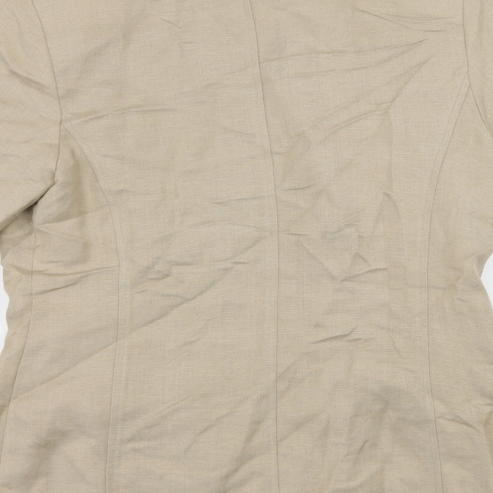 Womens UK Size 12 OPUS Beige Jacket