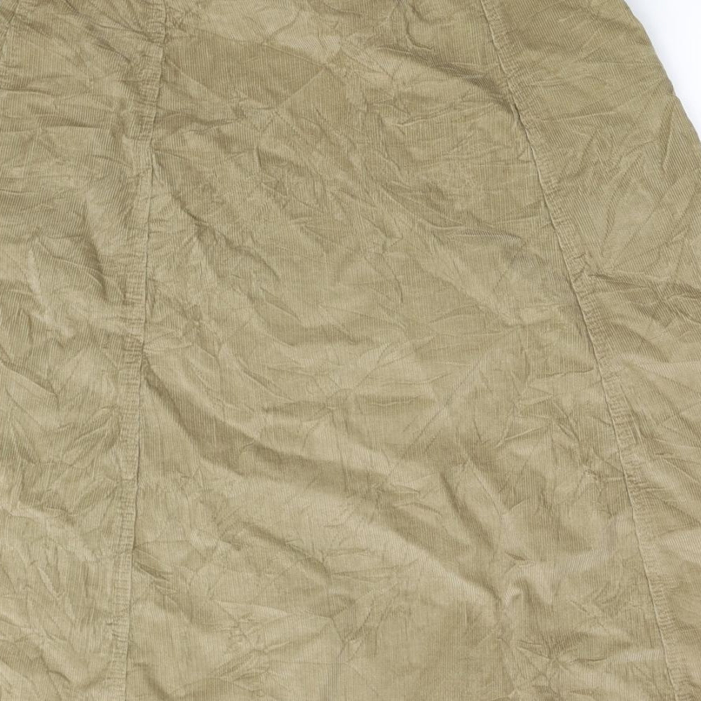 BHS Womens Beige Mini Skirt Size 16
