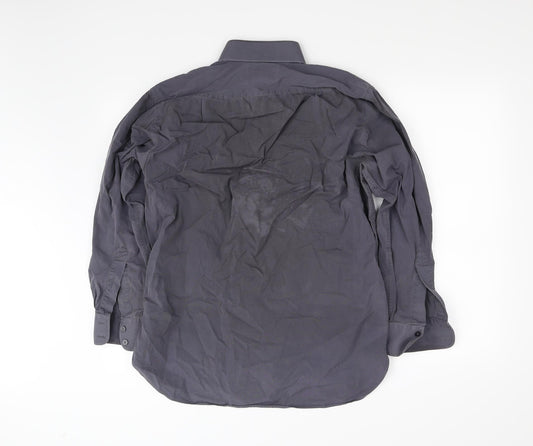 charles Mens Grey Polo Size M